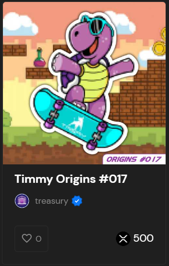 Xergsia777's tweet photo. Last Timmy from Team TRSRY waiting on a taker! https://t.co/nYldOKAc90
