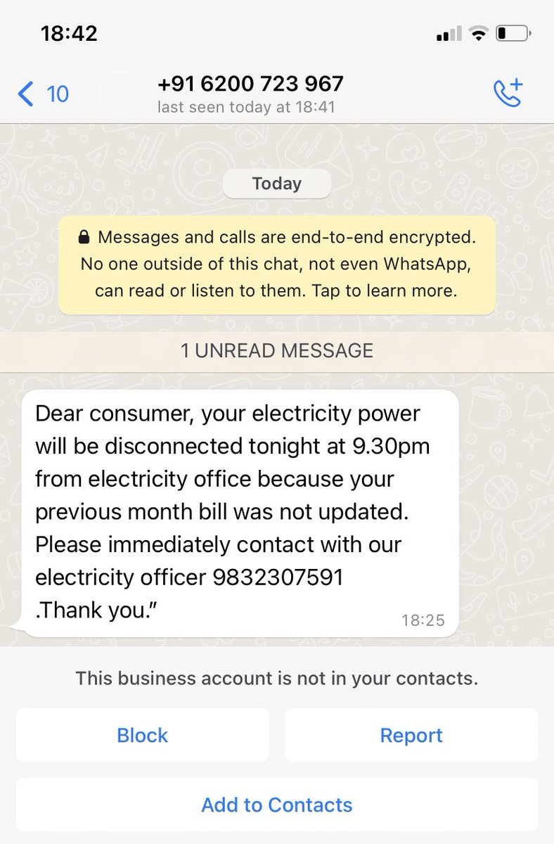 GupteRajeev's tweet image. 🔴
Kindly note this mobile number: +916300724967 it’s a fraud and do not scum to it’s gimmick !!

🔴Do not fall prey and contact the given number in the message they are #fraudsters.

@Cybercrime - Pune