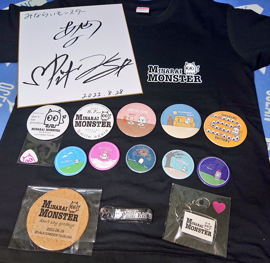 mina_mon_'s tweet photo. みならいモンスター活休前ラストライブ見届けてきました😭

初めてライブを見たのは桜の花が咲く頃にのリリースライブ！

アンコールで最後に聞けて良かった🌸

活動休止は寂しいけど、また会える日が来ると信じて✨

みなモンちゃんとファミリーの皆の未来が素敵なものでありますように💐✨ https://t.co/pPuLdKJ6yG