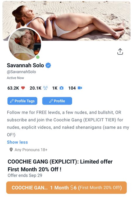 This is just a friendly reminder that my fansly is free to follow with tons of goodies 🤷&zwj;♀️ link below