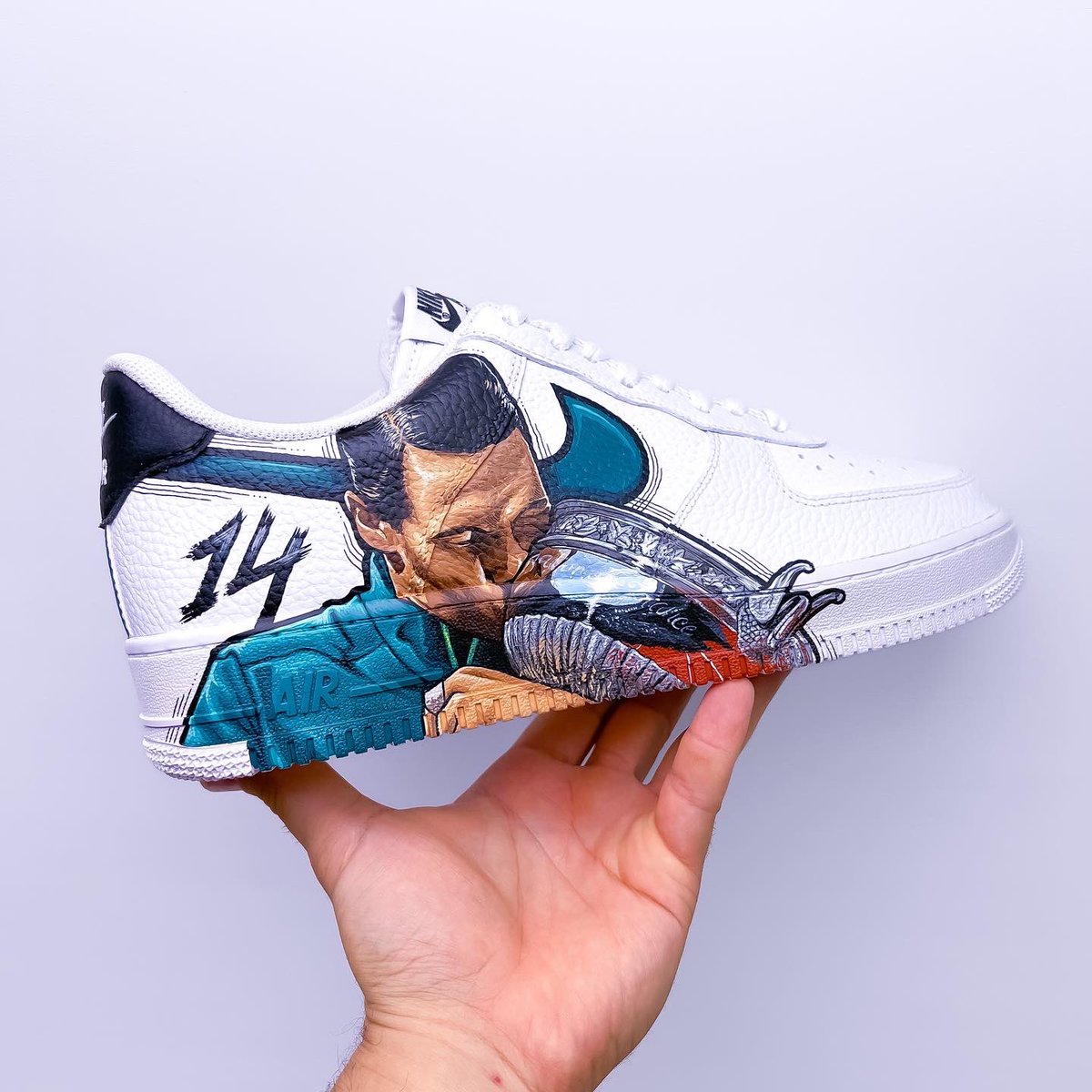 melonkicks's tweet photo. CUSTOM.
NIKE AF1 low.
"14🏆🎾"
#melonkicks
#tarragosneakerscare
#vallejocolors
#rafanadal
#rolandgarros https://t.co/Ot92oZWQwx