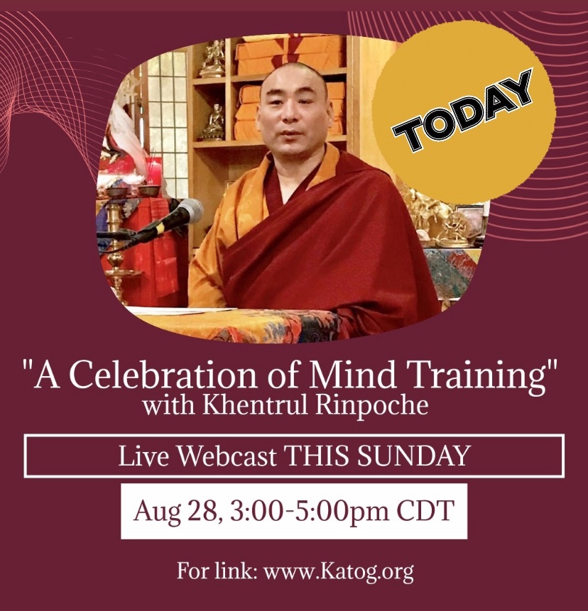 PowerofMindBook's tweet photo. Today! Aug 28. Join Rinpoche live-streamed introducing the book launch. Just click the link under the event under Schedule at https://t.co/q3wxTBZThu and Join in. No registration required this time. #powerofmindbook #khentrulrinpoche #khentrullodrothaye #lojong #mindtraining https://t.co/GAcQtVwQFk