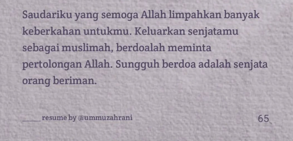 erikayuliandra's tweet photo. Doa doa dan berdoalah. Selebihnya biar Allah yang mengatur baiknya seperti apa. https://t.co/eiicw6ob38