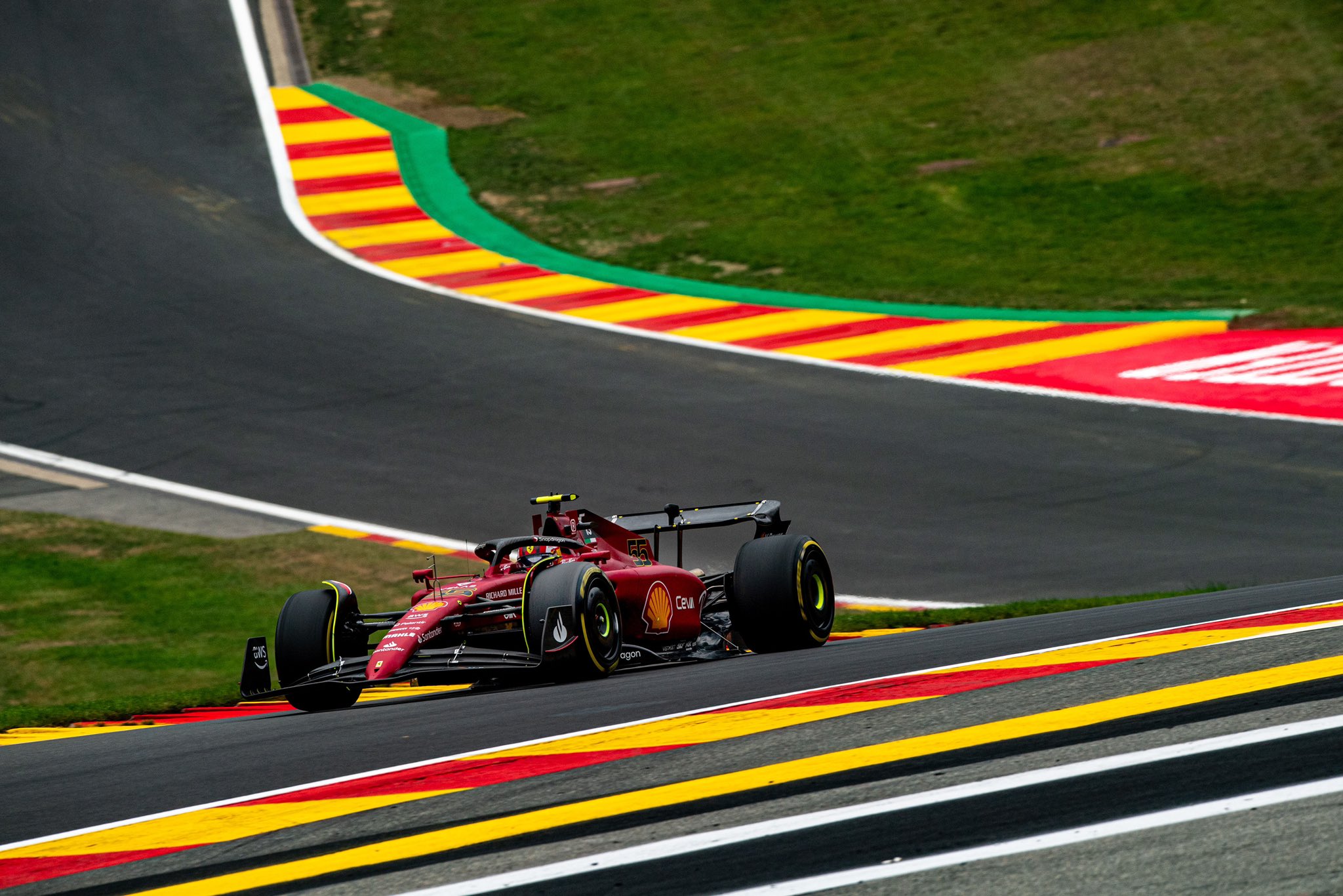 Ferrari Spa race report: Carlos Sainz P3, Charles Leclerc P5 | 2022 F1  Belgian GP
