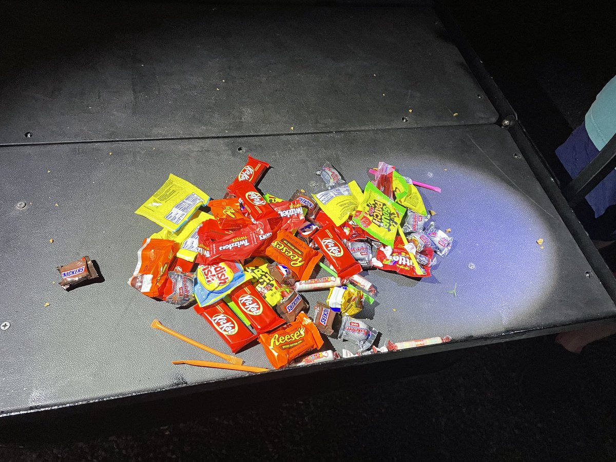 What a loot #flashlightcandyhunt