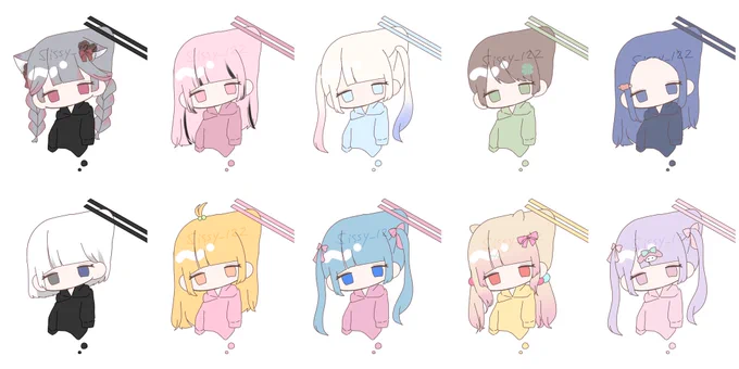 納品したもの⸜  ⸝ 