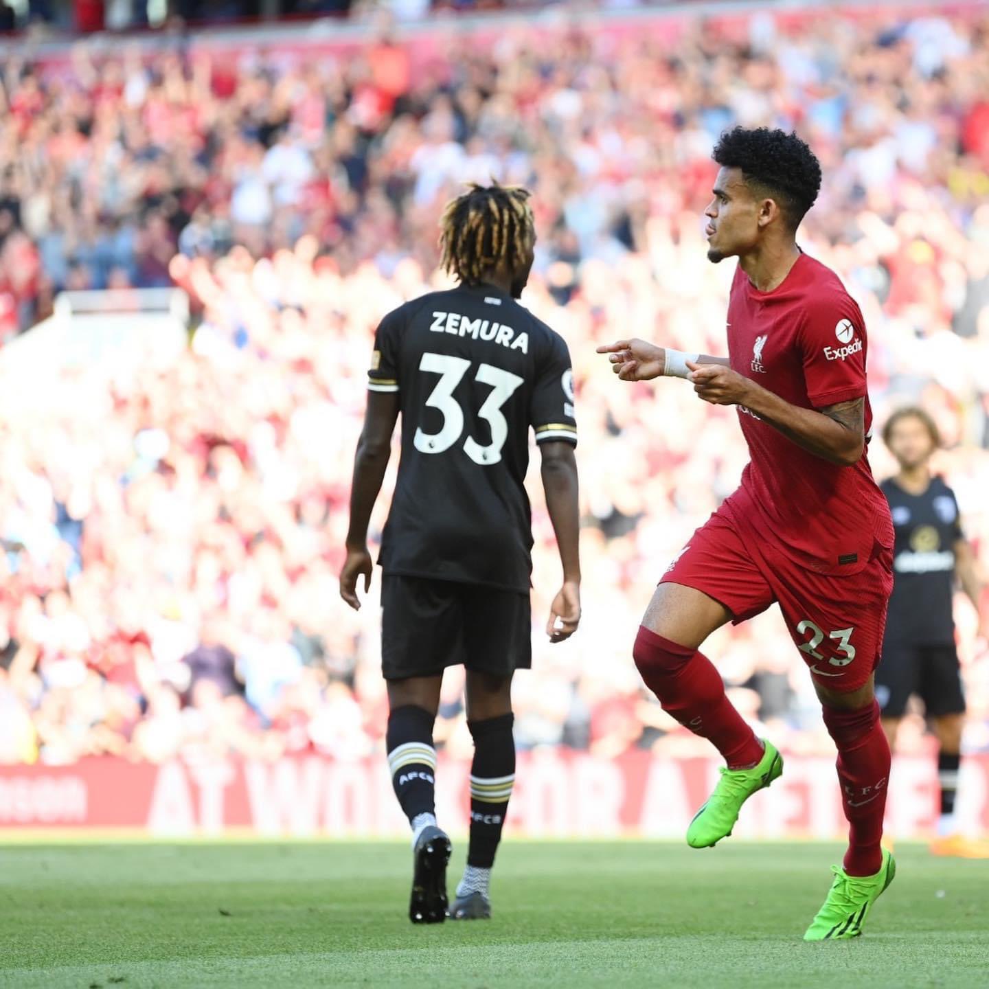 Ливерпуль 9:0 Борнмут. Ливерпуль Борнмут. Liverpool vs Bournemouth. Луис Диас Ливерпуль. Ливерпуль борнмут прогноз