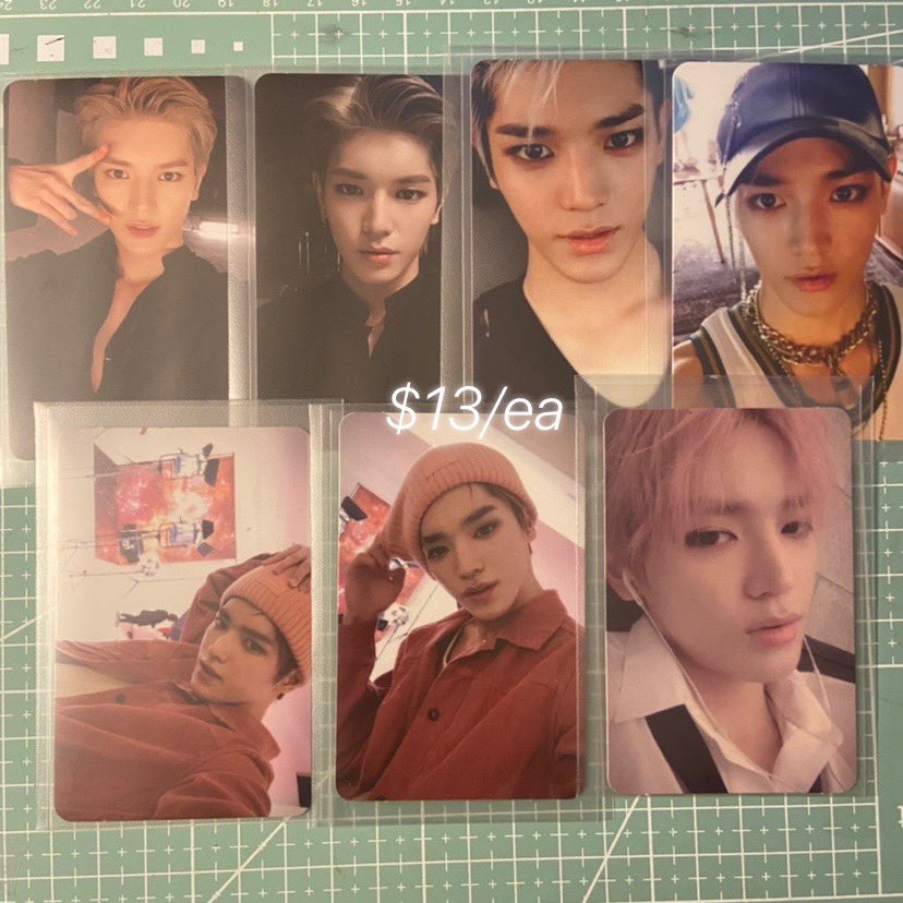 [ WTS ] 💚
TAEYONG  PHOTOCARD

NCT2020 / NEOZONE / THE FINAL ROUND / REGULAR / FIRETRUCK / EMPATHY / CHERRY BOMB

( NOT INCLUDE SHIPPING FEE )

✈️WW SHIPPING
💌DM