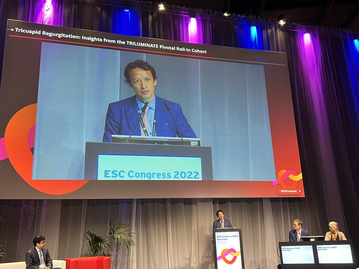 HamidNadira's tweet photo. Awesome presentation by @psorajja : The roll-in cohort from the TRILUMINATE Pivotal trial! Successful TR reduction, improvement functional status QoL @AbbottCardio @AbbottNews @JoaoLCavalcante @hahn_rt @SusheelKodaliMD @VinodThourani @vonBardelebenRS @UlrichJordeMD dadams saibalk https://t.co/pCv6ks6lcC