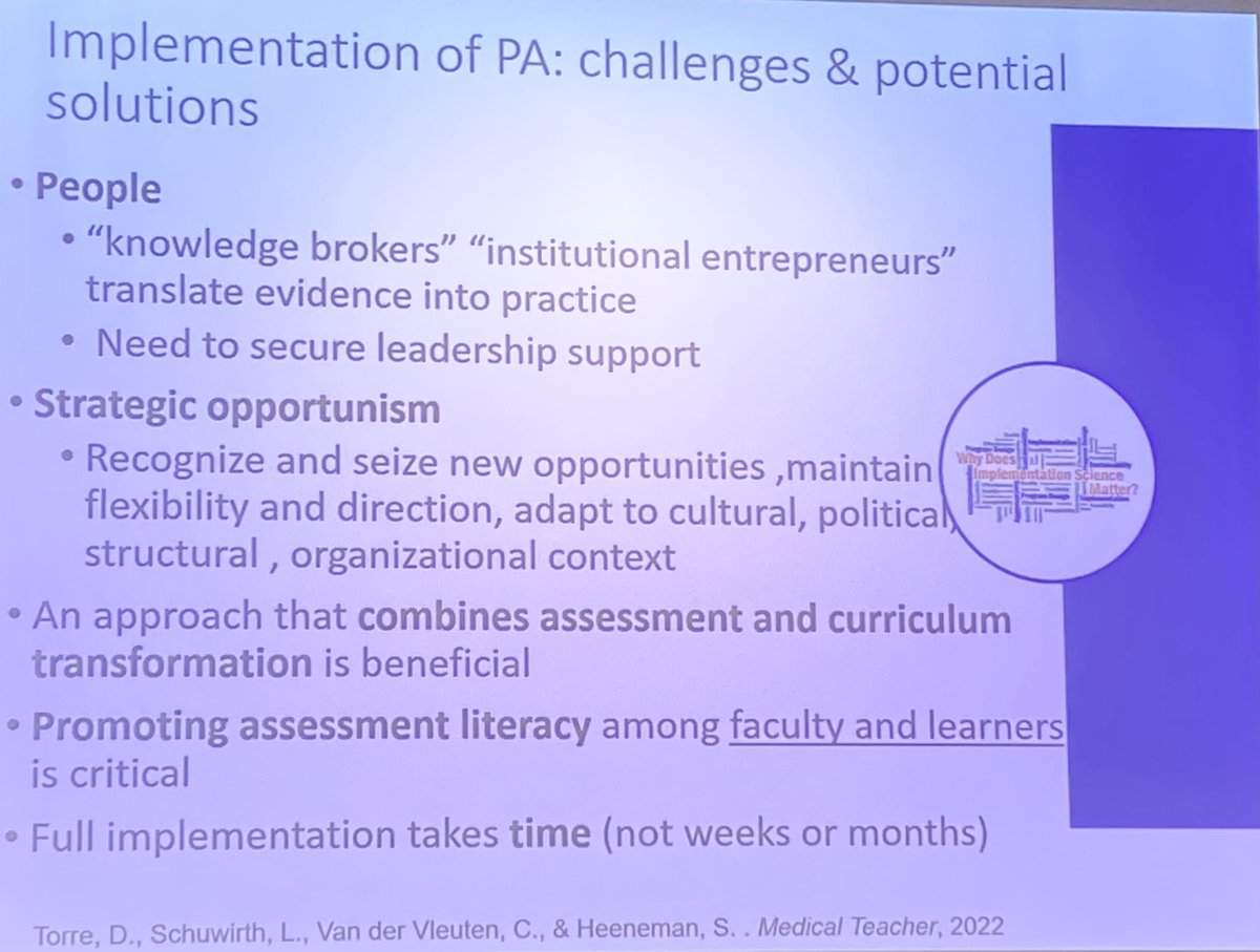 KerrinBegg's tweet photo. #MedEd “Giants” leading workshop on implementation of #ProgrammaticAssessment at #OTTAWA2022 
Prof’s Dario Torre, Cees van der Vleuten, Sylvia Heeneman
#HPE #AMEE2022 https://t.co/ty4ilUi7DR