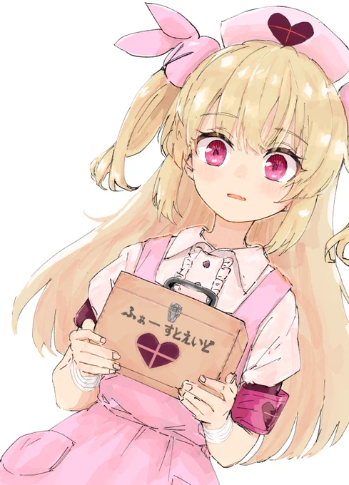 なとリゼデカボイス視聴しながら久々お絵描き。2人の声とライアンは癒し。 #ヌォンタート 