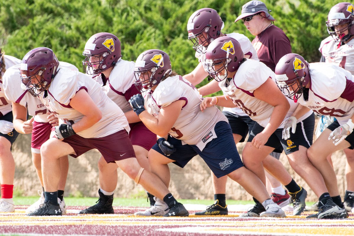 UMMFootball's tweet photo. Fall Camp Pics 📸

#TEAM #RollCougs🐾 https://t.co/uapiZD9td4
