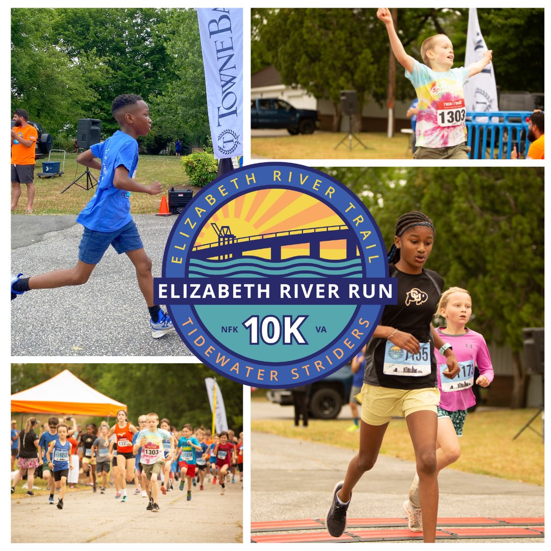 norfolkERT's tweet photo. Young athletes can RUN the campus at the Elizabeth River Trail Kids Mile Run! Register by September 3rd at https://t.co/nbTgEudBzX

@WHRO Public Media #RunERT #ERR2022 @Tidewater Striders #ERTisforeveryone #NorfolkVA https://t.co/Uva7kDe3M3