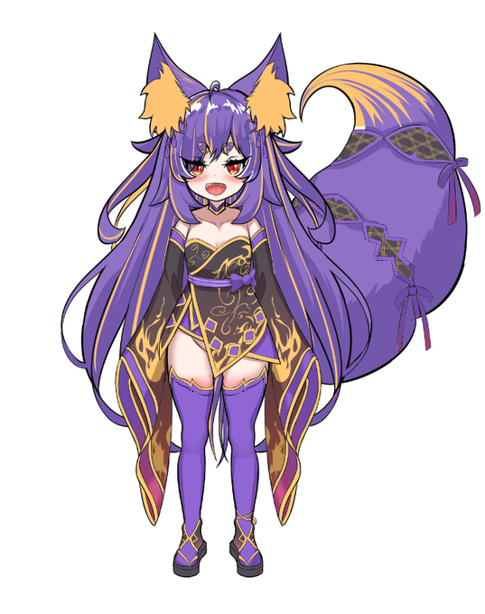 わらわじゃ!!色を変えて色々微調整したのじゃ! 