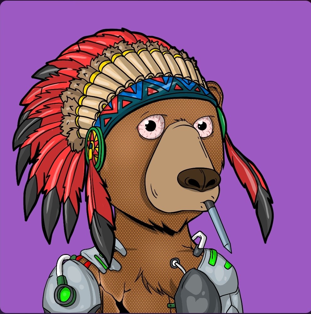 Picked up this awesome nerdy bear off the floor <a href="/ApeNerdy/">Nerdy Ape Hub {🧠}</a>