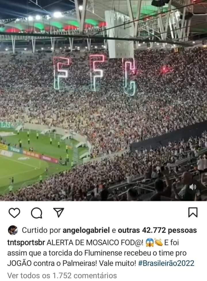 Ângelo jogador do Santos curtiu o mosaico em kkkkk👀