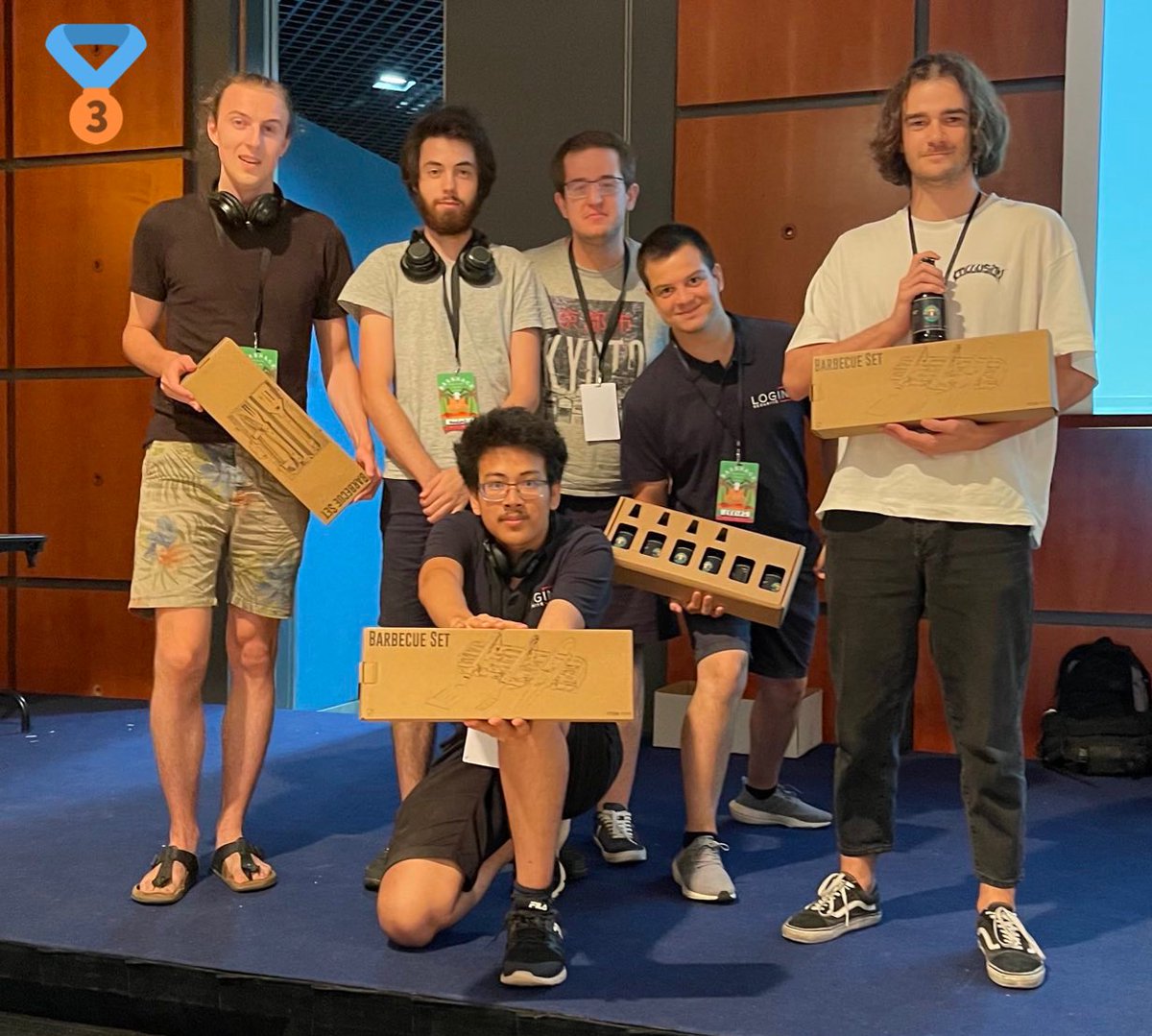📣 Gagnants #CTF BarbHack 2022 !
🏅Synacktiv
🥈fancybearback
🥉Login Sécurité 
👏 Félicitations à tous, rdv en 2023 !
#barbhack22 #ctf #winners