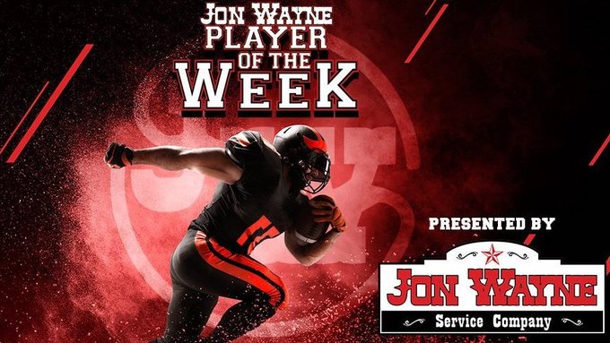 jonwayneair's tweet photo. Jordan Ballin @jordan_ballin04 from Boerne Champion @SamChampionHS has been selected as a #JonWaynePlayeroftheWeek nominee after a big performance against United South! Vote today until 2 pm on Tuesday!

You can vote once per hour! Good luck!

https://t.co/5hCmYvj8G8
@BoerneISD https://t.co/TZtEsEJtcY