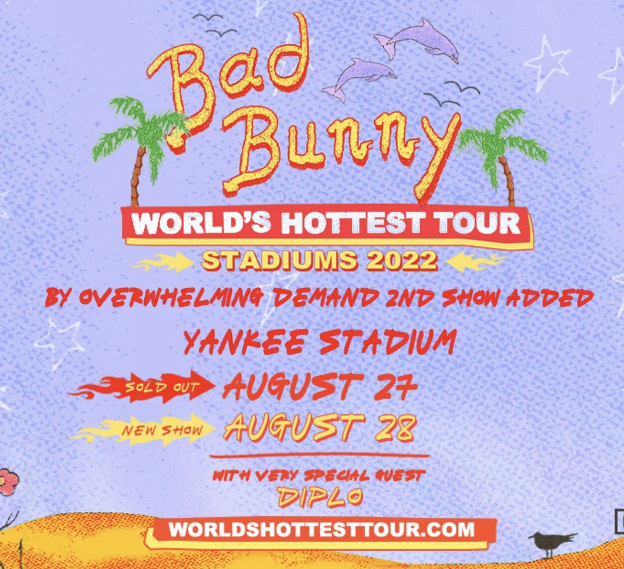 Bad Bunny Expands 'Hottest Tour' With Six Additional Stadium Shows -  Pollstar News