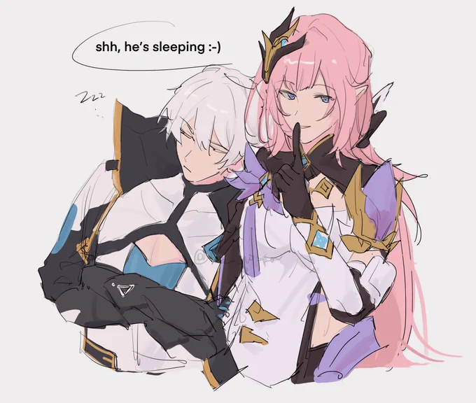 cc request  // platonic friends elysiakevin ! #HonkaiImpact3rd  