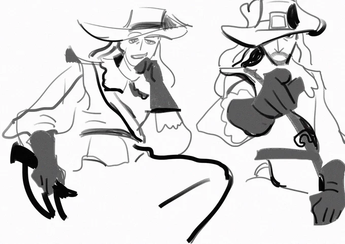 life-drawing (Musketeer theme 