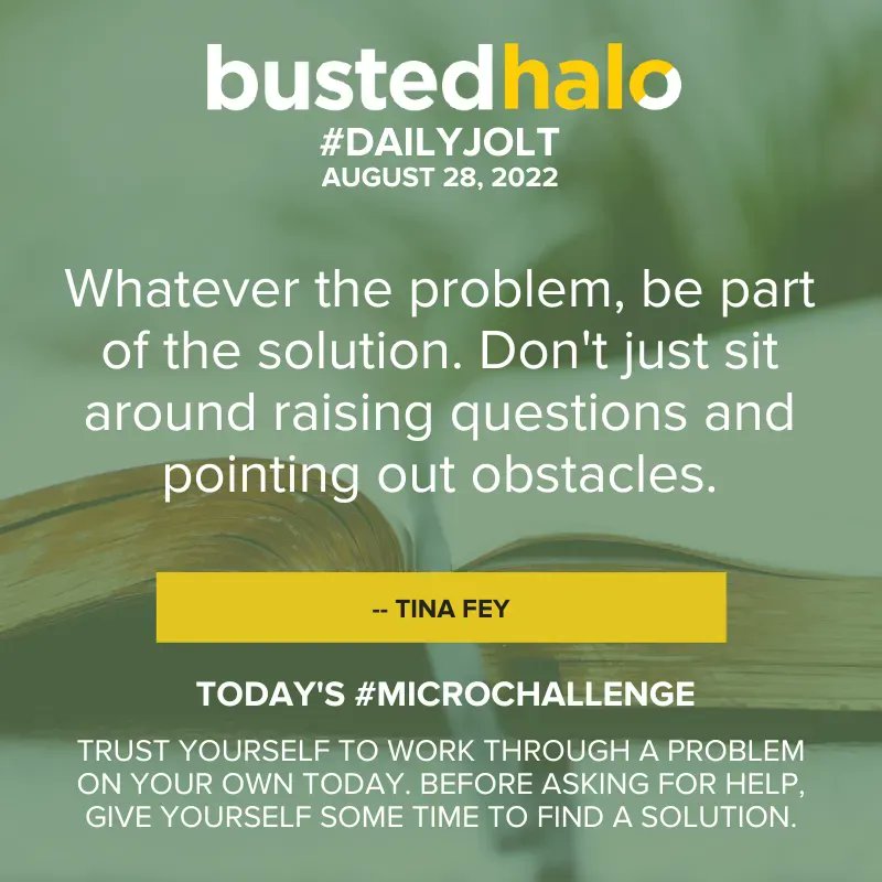 Today's #DailyJolt comes from #TinaFey.