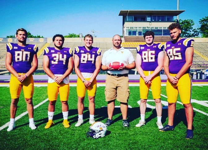 WCUGoldenRamsFB's tweet photo. The 2022 Golden Ram Tight Ends https://t.co/TMNs7TLxmM