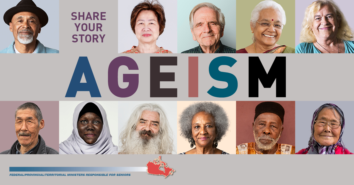 InfoPEI's tweet photo. Have you ever experienced or witnessed #Ageism? Now is the time to #ShareYourStory. https://t.co/7ih8NOaCXv
#ChallengeAgeismInCanada #SeniorsInCanada https://t.co/0ORbTLNxDH