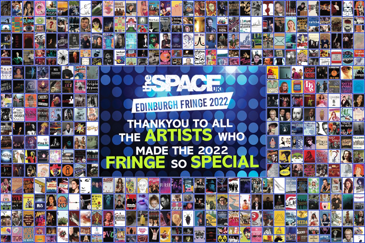 ⭐To all the ARTISTS, AUDIENCES and VENUE STAFF who joined us this year and made the 2022 Edinburgh Fringe so INCREDIBLE⭐

Thank you... and we hope to see you again in 2023!