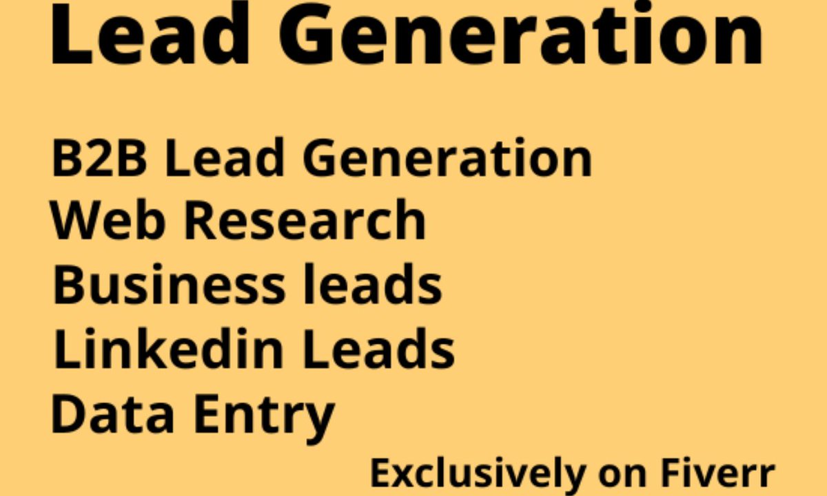 talentNFT97's tweet photo. Hi dear, I will do provide b2b lead generation
Buyer link https://t.co/ySv2zCGND3
#b2b #leadgeneration #sundayvibes  
#Lisafancam #IndiaVsPakistan  #NFTJapan #BelgianGP 
#IndvsPakOnVision11  #Launchpad #SEXYNUKIM #ComradesMarathon2022 #MoxxiexMillie #babydogeverse #Fascists https://t.co/nC1DFJOzLL