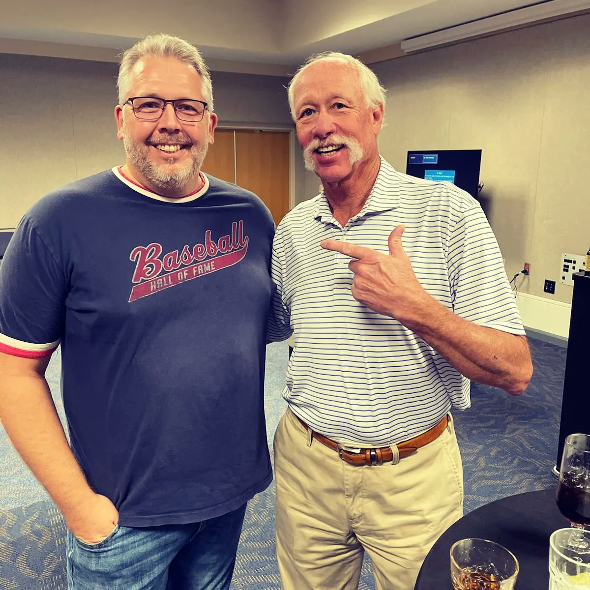 brandonhogg23's tweet photo. Baseball Weekend in Hot Springs. Dale Murphy, Goose Gossage, Chris Chambliss, and AL Hrabosky. @HOTSPRINGSGOV 

#baseballweekend #dalemurphy #HallOfFame #goosegossage #madhungarian #chrischambliss #MajorLeagueBaseball #hotsprings https://t.co/UTecTNFV8J