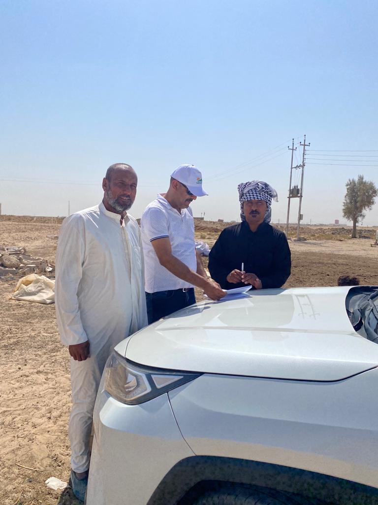 Ecoconsultjo's tweet photo. We are glad to announce the initiation of  the Irrigation Efficiency Empowerment Project  in the south of Iraq - Basra. 
The farm will act as a knowledge hub to nearby farmers community to enhance their knowledge or innovative technologies and management practices. https://t.co/y4dRk3mr4Q