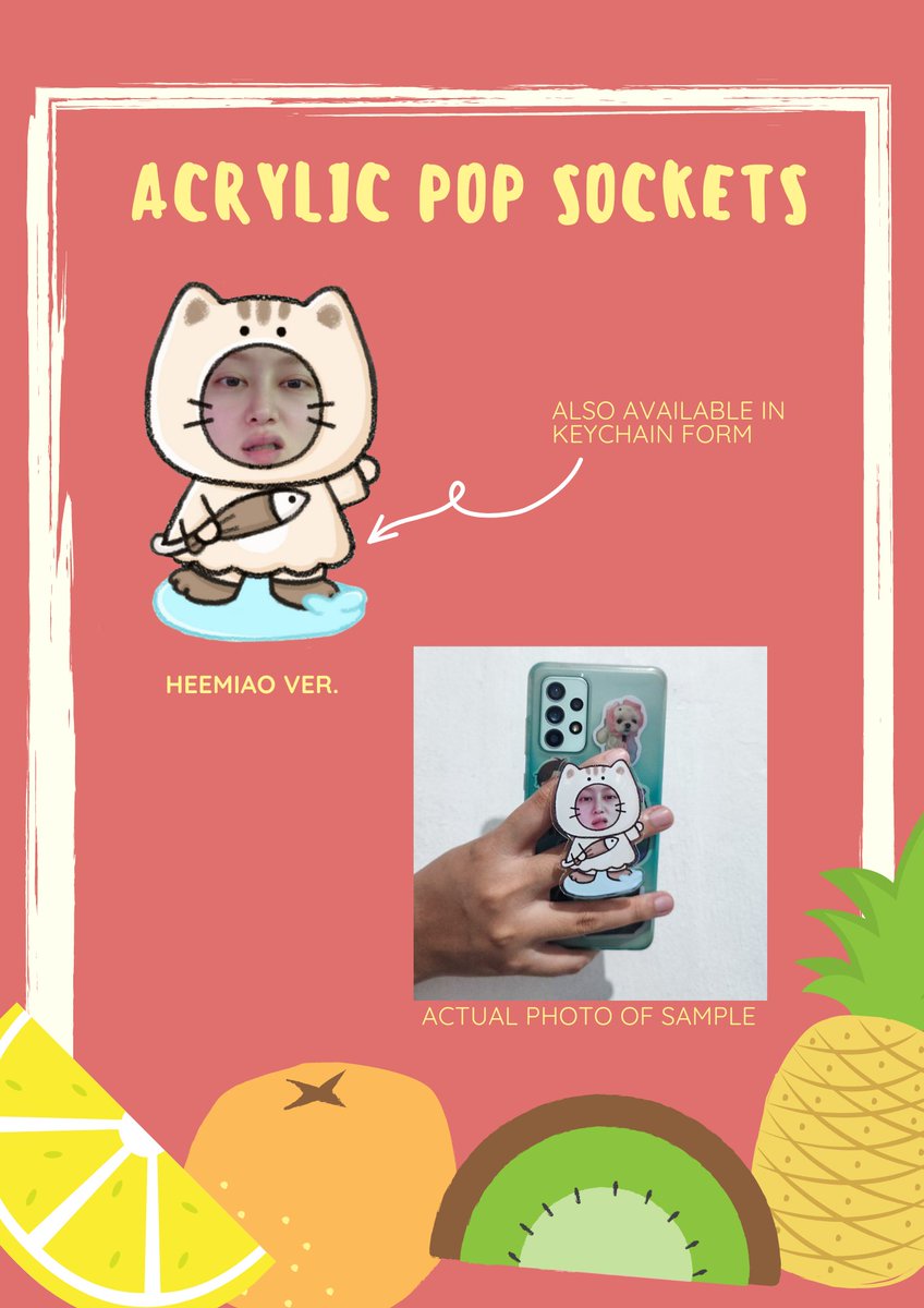 Palsam_ShopPH's tweet photo. ‼️NEW MERCH ALERT‼️

Due to the insistent demand for this merch, we now bring you Heemiao acrylic popsockets!
(Also available in keychain form)

💸 for only 120php ea + LSF
💸 DOO &amp; DOP: September 11 12pm

Order in the link below:
https://t.co/n2JWoI3b8J https://t.co/OivO0It2Y9