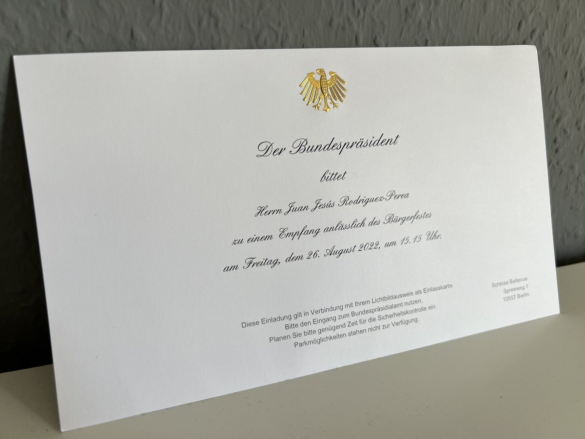 Juan Perea Rodríguez (@perearodriguezj) on Twitter photo Eine persönliche Einladung des Bundespräsidenten zu bekommen ist eine Ehre. Kinder sind unsere Zukunft & es ist unsere Pflicht sie zu schützen. In der Realität aber auch in der digitalen Welt.Deshalb setzen wir von <a href="/Fujitsu_DE/">Fujitsu CE</a> uns mit der #kinderschutzallianz dafür ein
#ehrenamt Eine persönliche Einladung des Bundespräsidenten zu bekommen ist eine Ehre. Kinder sind unsere Zukunft & es ist unsere Pflicht sie zu schützen. In der Realität aber auch in der digitalen Welt.Deshalb setzen wir von <a href="/Fujitsu_DE/">Fujitsu CE</a> uns mit der #kinderschutzallianz dafür ein
#ehrenamt