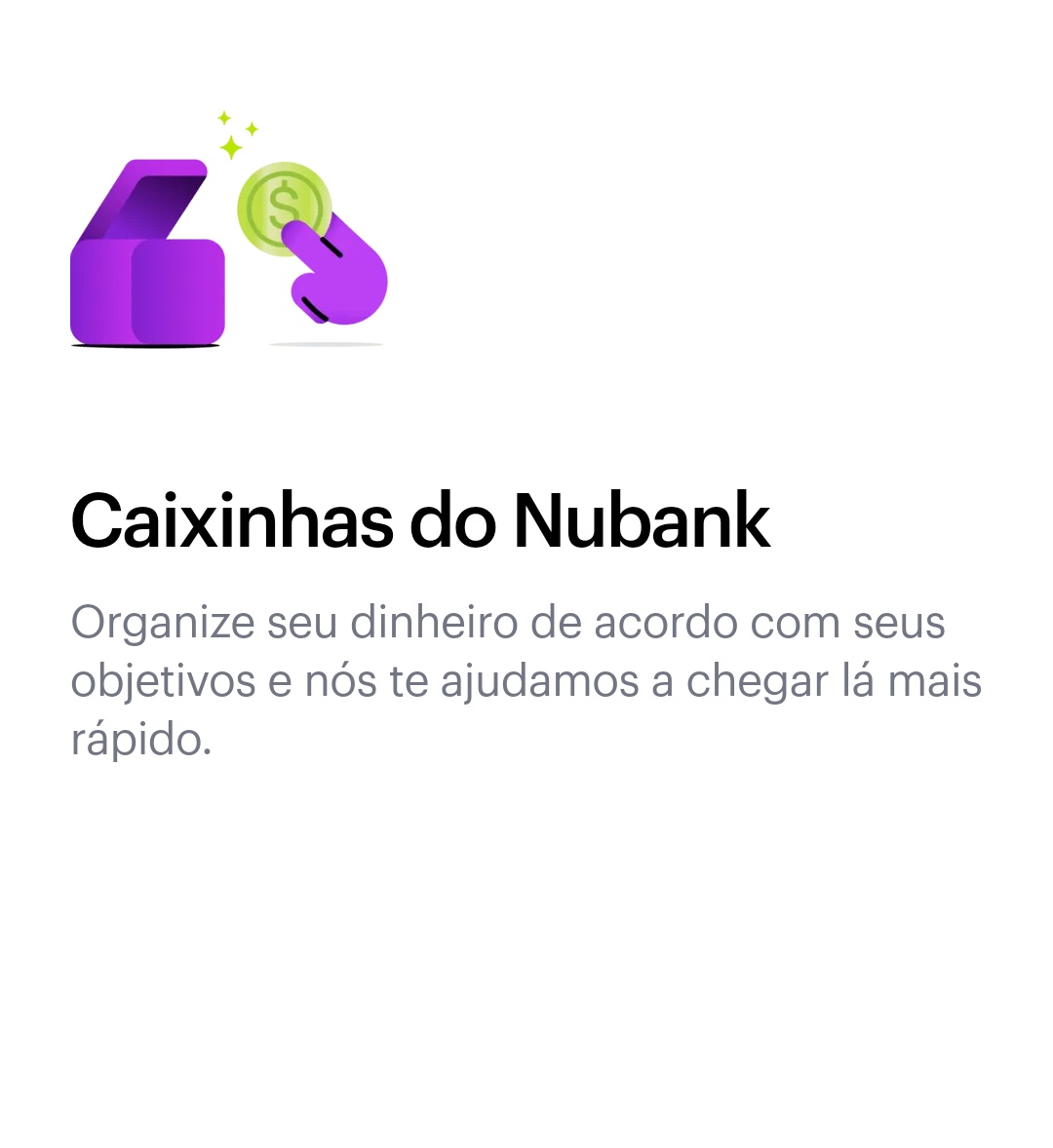TNubank's tweet photo. Quem mais curtiu a função do @nubank de guardar o dinheiro por objetivos?

#nubank #Financas #investimentos #renda https://t.co/N64vXwFuGf