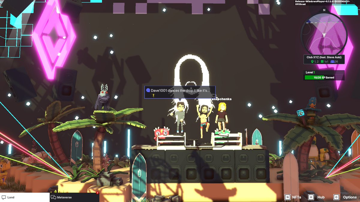 chthdave's tweet photo. @TheSandboxGame @steveaoki I just participated in the #SandboxAlphaS3Giveaway for a chance to win 500 SAND! On stage with Steve Aoki, check out my screenshot below!
👇 https://t.co/yKYB31LIyt