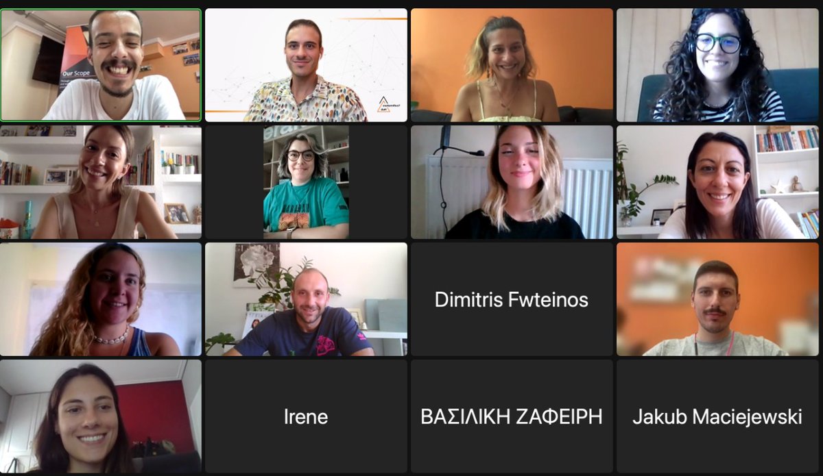 youthmakershub's tweet photo. 🎉 Αυτό ήταν το #Hackathon #Call2Act 👏
🧡 Ευχαριστούμε θερμά τις αξιολογήτριες και όλα τα συμμετέχοντα άτομα για την συνεισφορά και την συμμετοχή τους!
👏 Συγχαρητήρια σε όλ@ !
#YOUthMakeItHappen #ProjectManagersAcademy #EuropeanSolidarityCorps https://t.co/nkRbDKOYQE