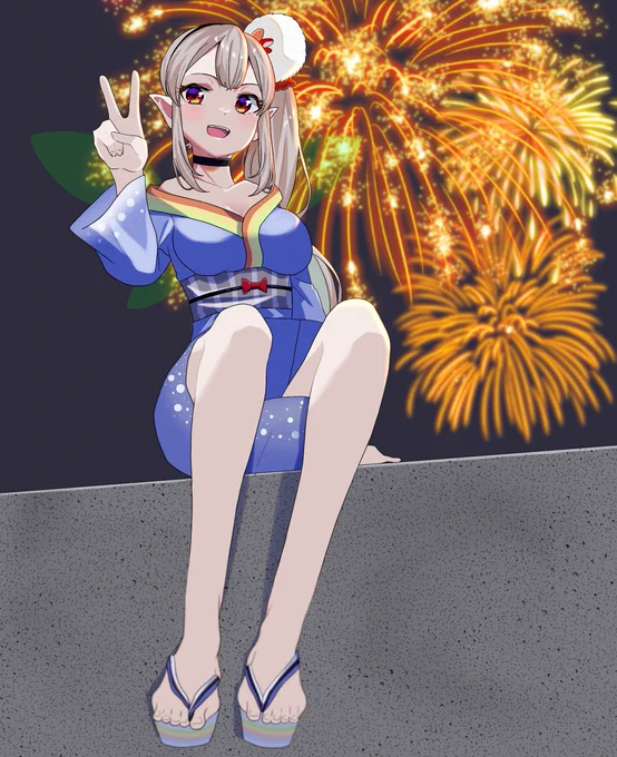 君と夏の終わり#えるの絵だよ 