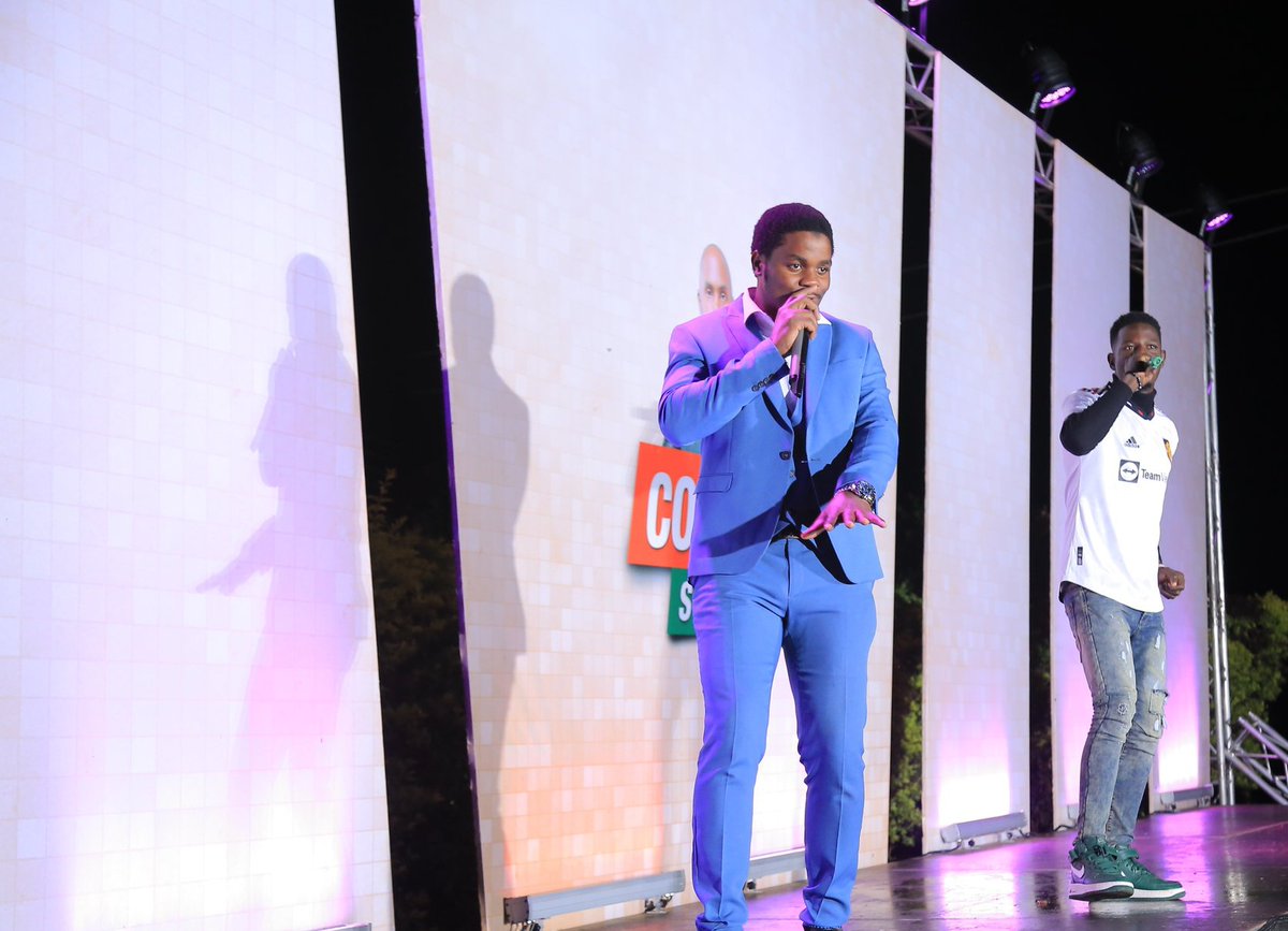 AlexMuhangi's tweet photo. Hoima.
Thanks for showing @ComedyStoreUG love. We had a good time last night.
Special thanks to Kaz Media, Hoima Resort Hotel, @ntvuganda & @ClearAndGlow for partnering with us.
#ComedyStoreInHoima https://t.co/NDz3EyEr5K