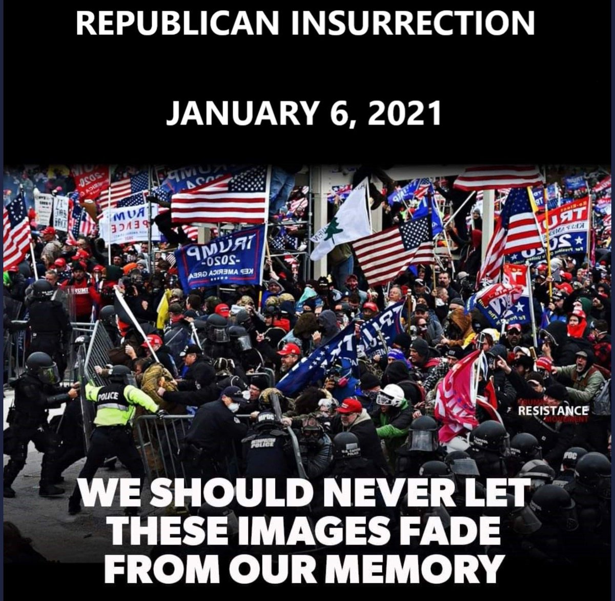 Moonriver33's tweet photo. @RepMTG Show more footage of the January 6th #RepublicanInsurrection https://t.co/VcubEmtVRu