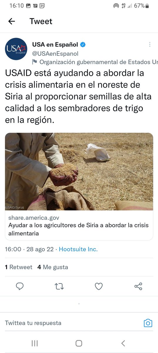 pascual_serrano's tweet photo. Años bombardeando Siria y ahora dice EEUU que les está salvando enviándoles semillas. https://t.co/B9o9Thl6CU