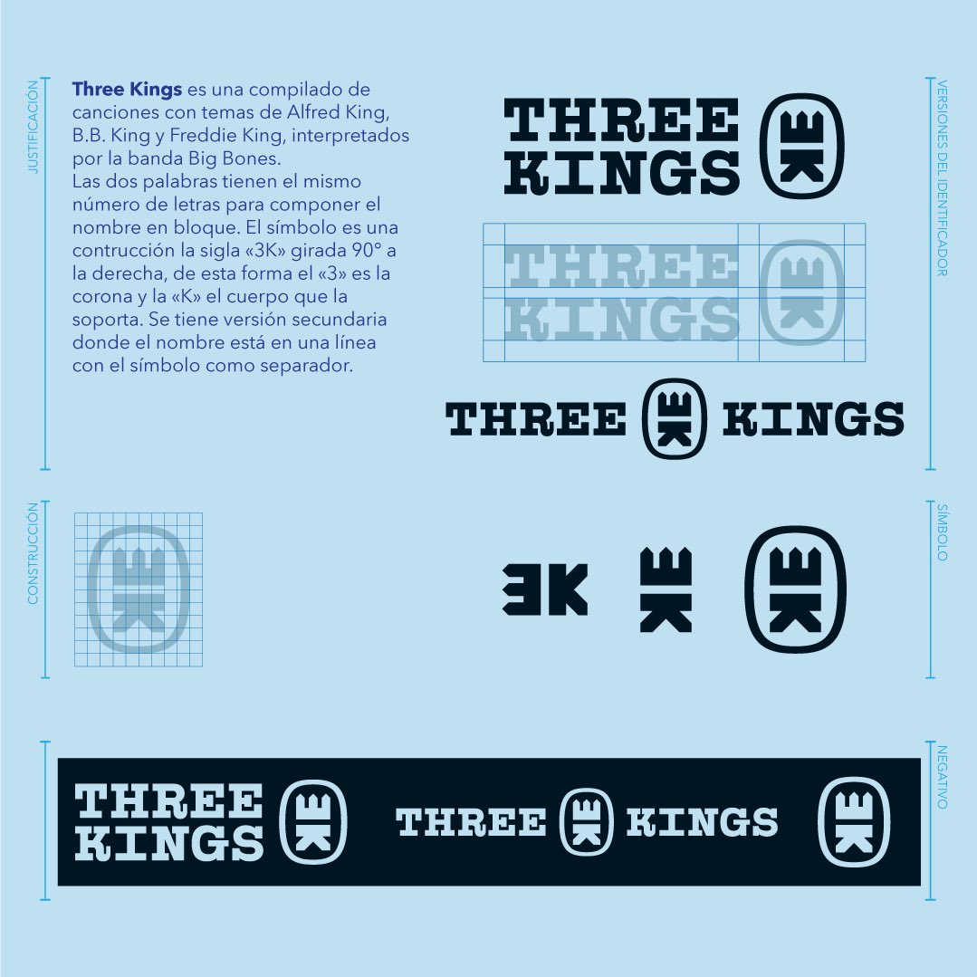 noblanco's tweet photo. Unfinished project. 1/2
Identifier for Blues compilation. Albert King, B.B. King, and, Freddie King.
#logo #GraphicDesign https://t.co/Wh2zifDkKs