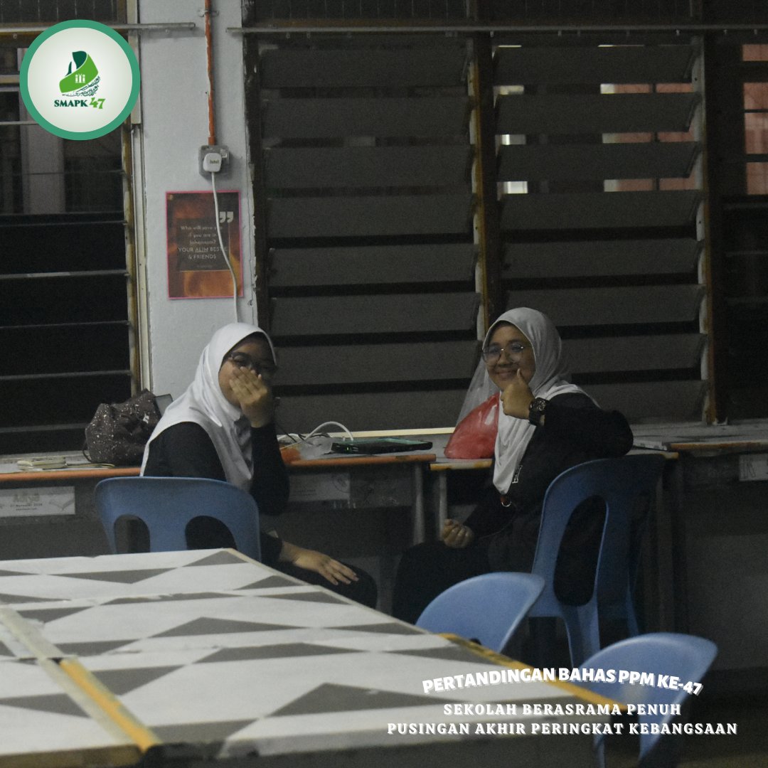 PPM47Smapk's tweet photo. Malam Persediaan 
#ImarahDebatPersonalitiHebat
#BahasPPM47 https://t.co/DqoRwkYspY