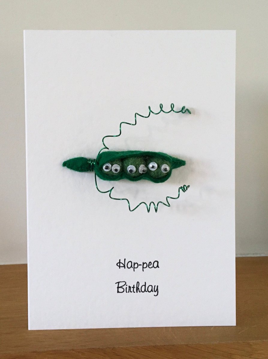 LoobyFelts's tweet photo. A great card for the gardener in your life. Needle felted Peas in a pod birthday card https://t.co/FzFrYil6AV
#GardenersWorld https://t.co/Mfq6KEuD6a
