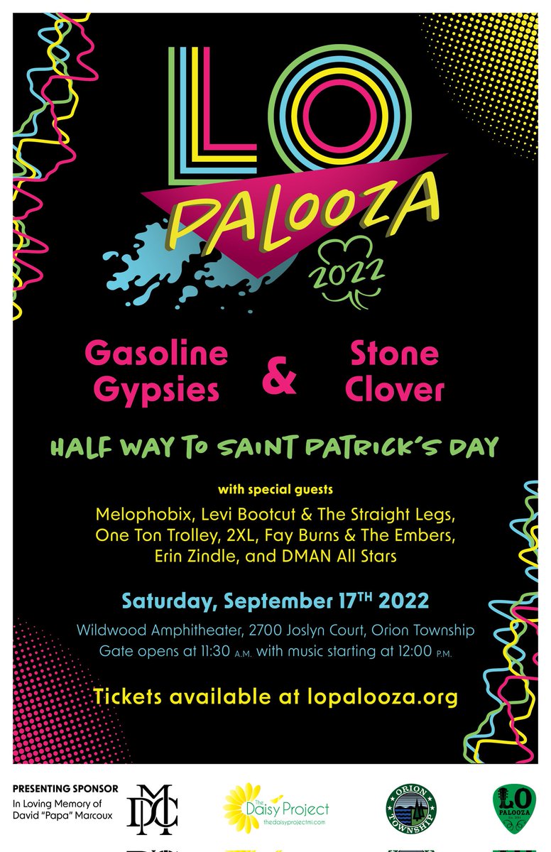 PaloozaLo's tweet photo. LO Palooza Music Festival to benefit @daisyprojectmi 
@OaklandPress @LakeOrionReview @TheOxfordLeader @metrotimes @detroitnews @freep @macombdaily @LakeOrionPatch @OaklandCtyMoms @oc115 @wjrradio @NPR @nprmusic @Local4News @wxyzdetroit @FOX2News @fox2deena https://t.co/Cr8qkXCKo8