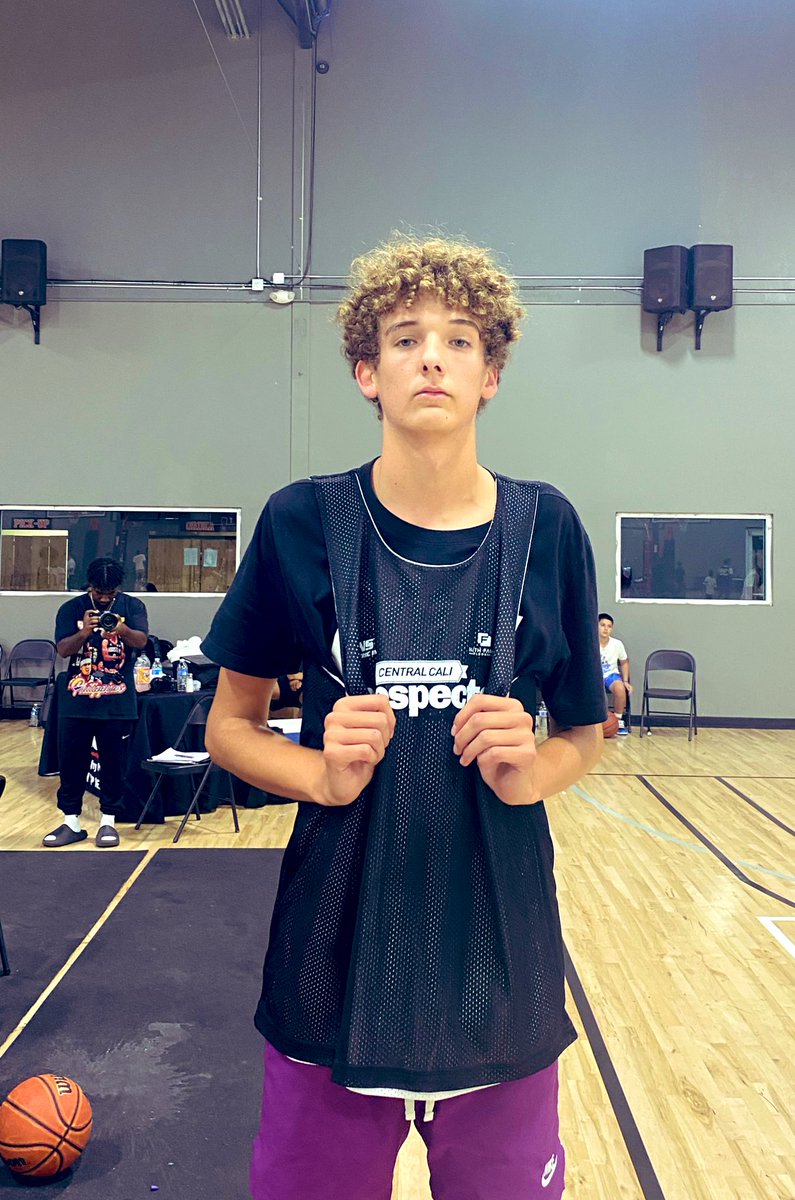 2026 6’8 Jackson Scarborough (Clovis/CA) showcased his ability 2 impact the game in various ways by on both ends @ Next Up Showcase! Controls the boards, hi level shot blocker/rim protector, nice touch around the basket, &amp; can stretch the floor from mid-post to 3pt line! <a href="/0Ebo2/">ExElite</a>