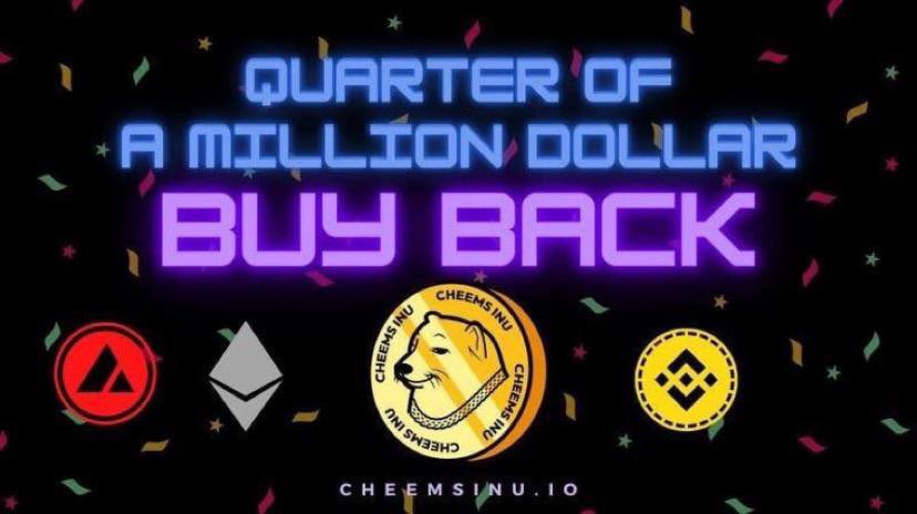 DUPERDEV's tweet photo. Get ready for the🔥🔥🔥🔥🔥
#CheemsBuyback
#Cheems #CheemsInu #MemeTech #MemeTechDefi #CheemsPad #CheemsETH #CheemsAvax #CheemsMetaverse #NewBlockCity https://t.co/QaaFVDxVFN