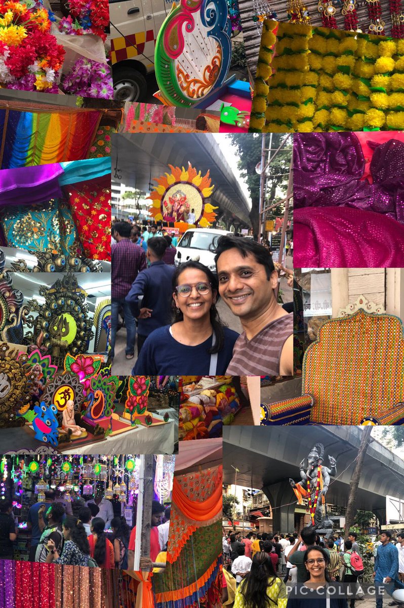 chin2b's tweet photo. Rounak-shounak pre #ganpati !!!  Yes, traffic, jams, crowds, inconveniences. But, glass half empty or full?!? I'm loving it!! This is #india , this is me - no matter how high I fly, I will always be grounded to this energy!! Want to change India? Immerse in it first. https://t.co/Fqq5Q6XUOb