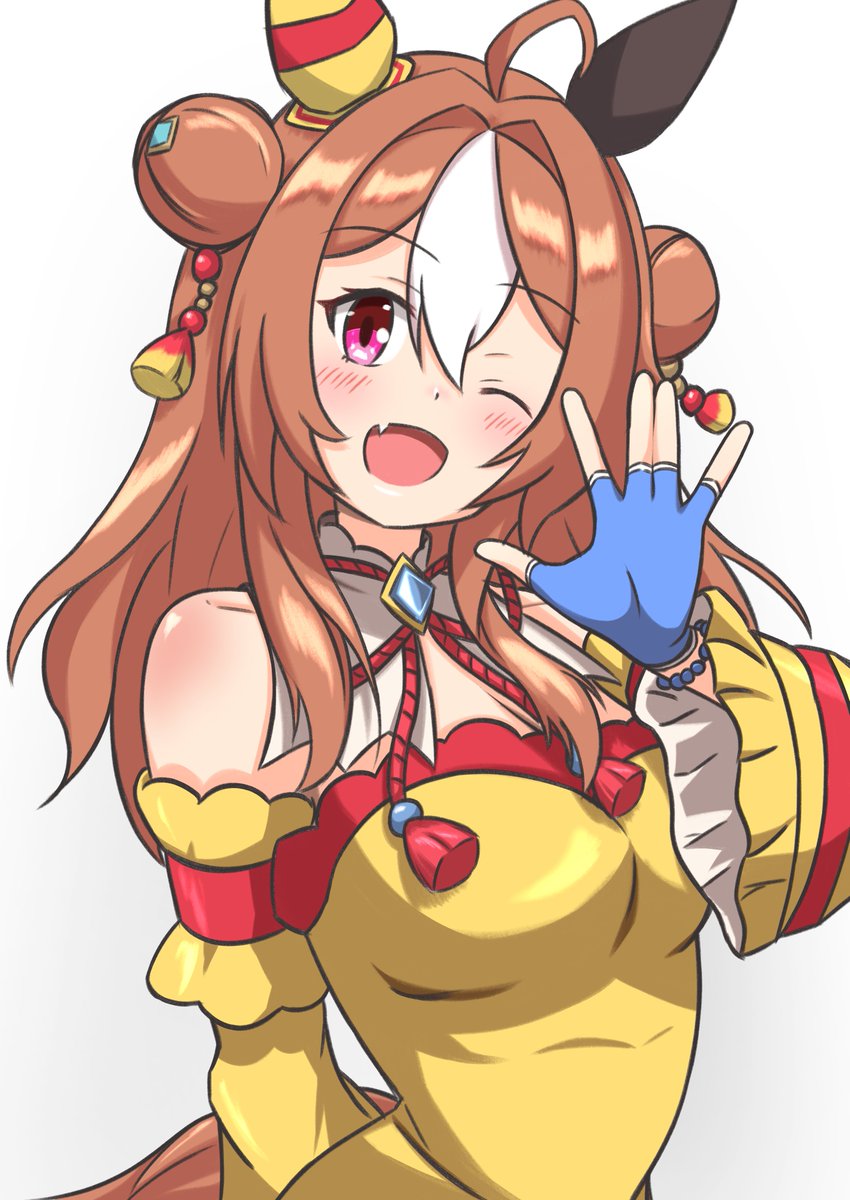 「コパノリッキー落書き 」|こかもりのイラスト