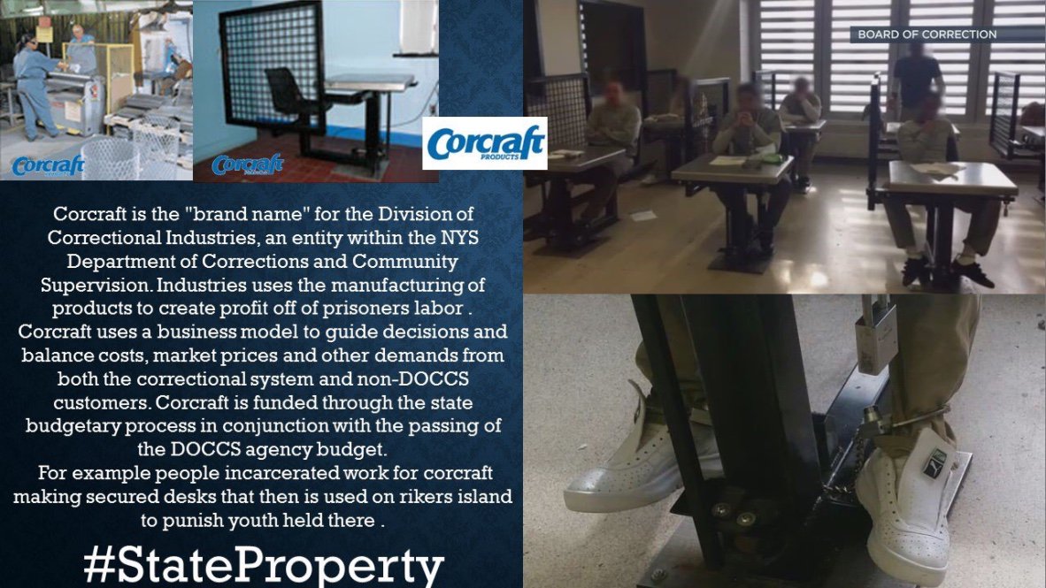 KaranjaKeita's tweet image. #Corcraft #NYSDOCCS (New York State Department of Corrections and Community Supervision) #StateProperty